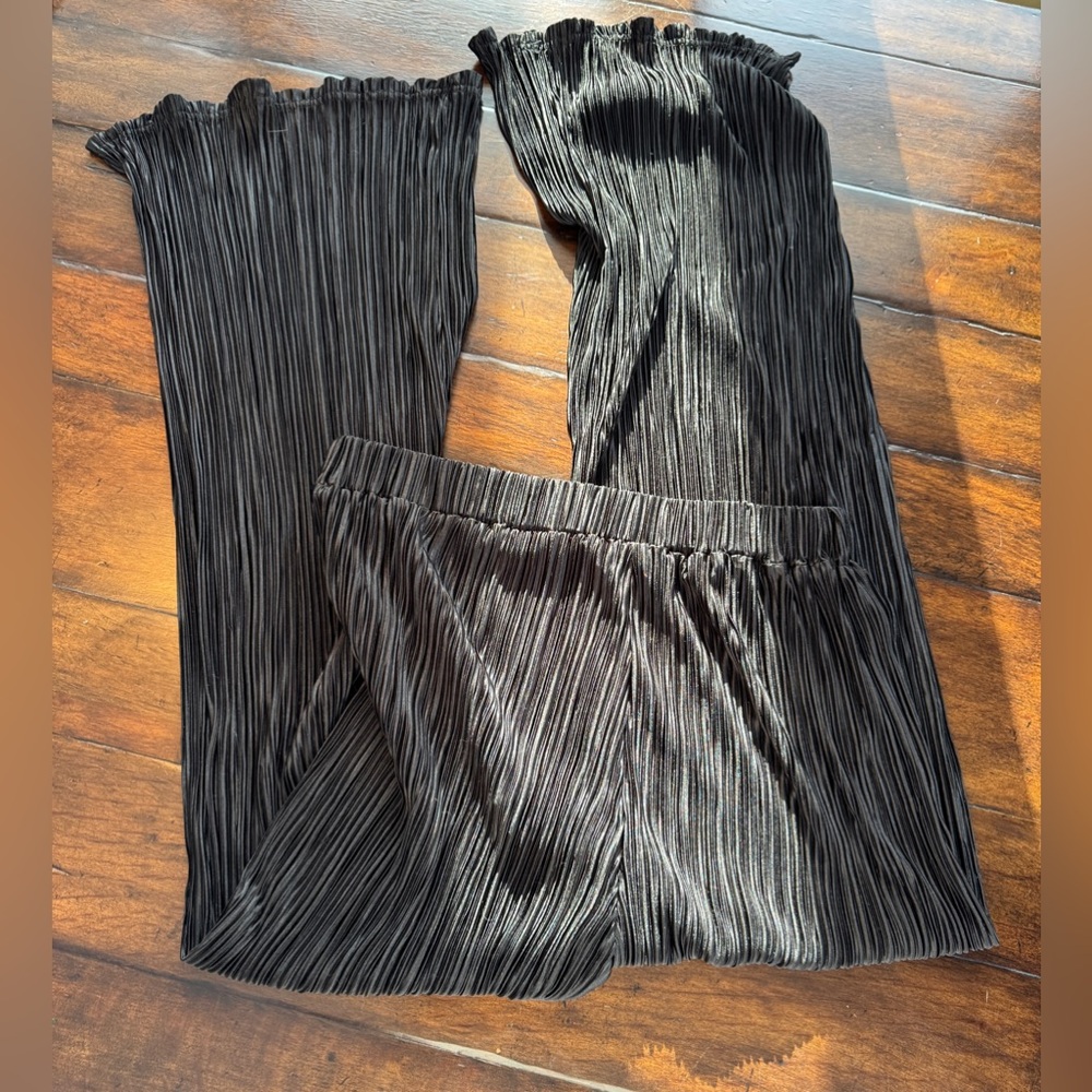 Beautiful Black SHEIN Flowy Pants- Size L